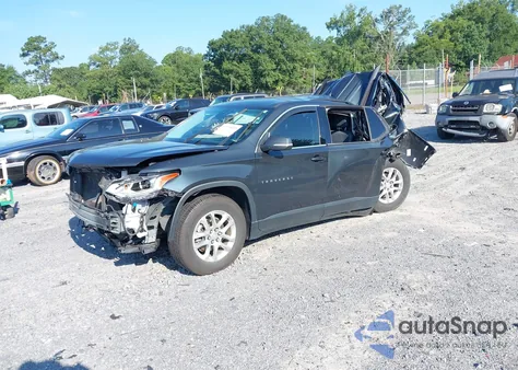 2021 Chevrolet Traverse Lt из США, поврежденный, VIN 1GNERHKW0MJ191261